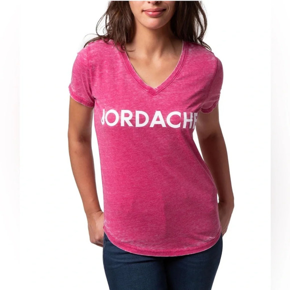 Jordache Women's  Burnout Tee - Picture 1 of 3